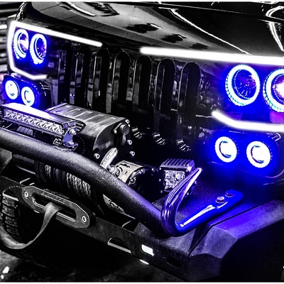 Oracle Lighting Vector Series Grill LED ColorSHIFT Halo Kit with BC1 Controller - 5835-335
